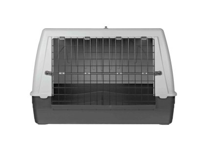 Transportní box JOURNEY, M-L: 100 x 65 x 60 cm, černá/šedá