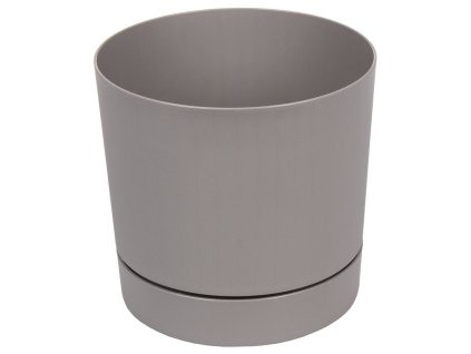 Oliver dekorativní květináč 18 šedá průměr 18 cm