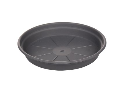 Camelie miska pod květináč 29 antracitová průměr 29 cm