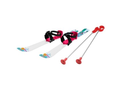 Baby Ski 90 dětské mini lyže bílá-fialová balení 1 ks