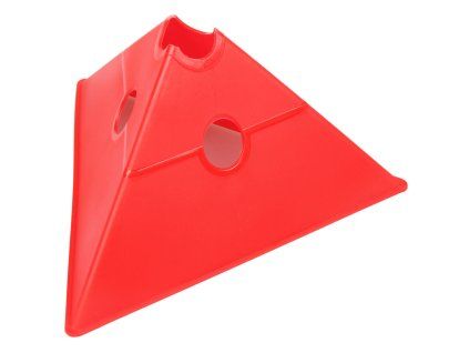 Tri Corners víceúčelové mety červená balení 1 ks