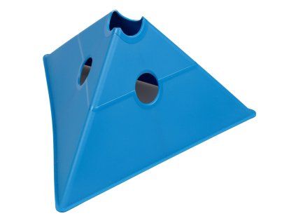 Tri Corners víceúčelové mety modrá balení 1 ks
