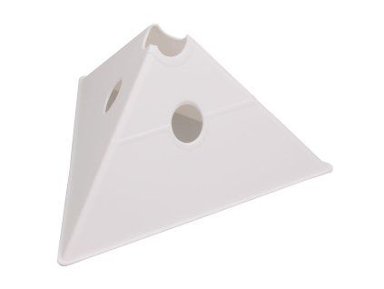 Tri Corners víceúčelové mety bílá balení 1 ks