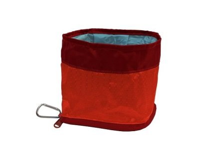 Miska pre psa Kurgo Zippy Bowl red 1009202512301289876