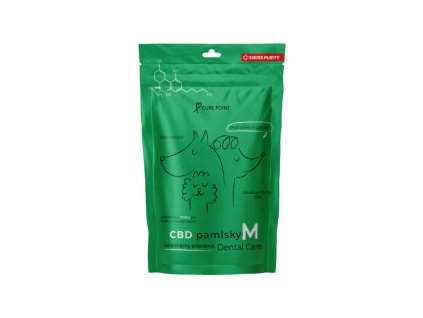 Doplnek vyzivy pro psy CBD Pamlsky Dental Care M 100 g 2906202315220183004