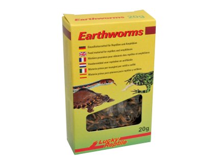 Lucky Reptile Earthworms 10g 0912202520302418973