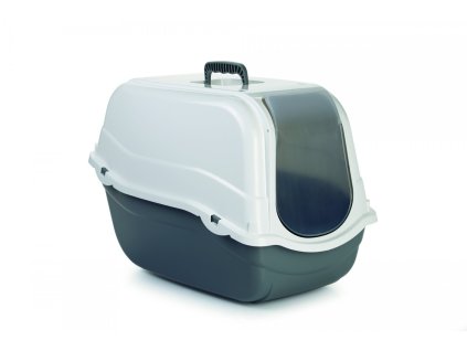 CAT LITT PAN ROMEO GREY WHITE57X39X41 220220211434499336