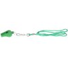 Colored plus plastic whistle with string variant 20246