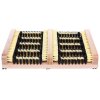 Clay wooden mat, side brushes variant 21320