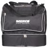 Football bag double bottom black version 27778