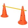 Multi cone with holes orange height/width 52 cm