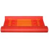 Measuring mat for a long jump from a place, red variant 32237