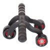 Kółko do ćwiczeń AB Roller 3W, czarny wariant 35900