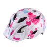 Dziecięcy kask rowerowy Pluto Light w kolorze biało-różowym, rozmiar XS-S