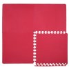 Coloured Puzzle Fitnessmatte Rot 4er Pack