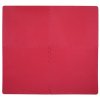 Coloured Puzzle Fitnessmatte Rot 4er Pack