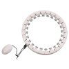 Hula Hoop Massage gymnastická obruč bílá varianta 42441