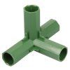 Pipe Buckle 4-side spojka pro zahradní tyče průměr 16 mm