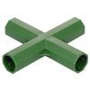 Pipe Buckle Middle spojka pro zahradní tyče průměr 16 mm