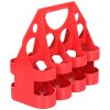 Rack Standard plastic bottle carrier red variant 16456