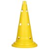 Multi cone with holes yellow height/width 52 cm