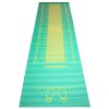 Measuring mat for a long jump from a place, green variant 32238