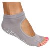 Grippy S2 Yoga-Socken, zehenlose graue Version 35968