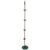 Swing climbing rope with discs green variant 39323