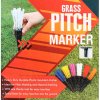 Pitch-Marker-Markierungssystem gelb, Paket 1 Set