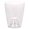 Ornella decorative flower pot clear diameter 11 cm