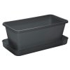 Small chest with bowl anthracite version 41191