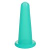 Taper massage silicone flasks color blue