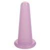 Taper massage silicone flasks color blue