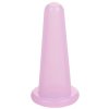 Taper massage silicone flasks color pink
