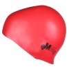 Solid JR children's swimming cap color red