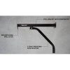 Frame 41BR punching bag holder color black