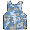 Hercules 20 kg weight vest color st. blue