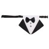 Formal motýlek pro psy černá velikost oblečení M