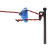 Triangle 65 tent rope clip blue package 1 pc