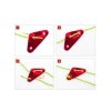 Triangle 65 tent rope clip blue package 1 pc