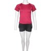 Zestaw fitness Runner Short 2W w kolorze śliwkowym, rozmiar S