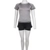 Runner Short 2W fitness set gray clothing size M