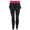 Runner Long 2W fitness set plum velikost oblečení S