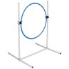 Przeszkody agility Jump Circle dla psów białe opakowanie 1 zestaw