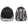 Petbag Ba lô trong suốt cho thú cưng màu đen gói 1 chiếc