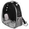 Petbag Ba lô trong suốt cho thú cưng màu đen gói 1 chiếc