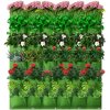 Wall Grow Bag 18 textilné kvetináče na stenu čierna balenie 1 ks