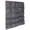 Wall Grow Bag 25 doniczek tekstylnych na ścianę czarny pakiet 1 szt