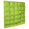Wall Grow Bag 36 Textilblumentöpfe für die Wand grün Paket 1 Stk