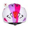 Mũ bảo hiểm đi xe đạp trẻ em Pluto Light quần áo màu trắng hoa cà cỡ XS-S